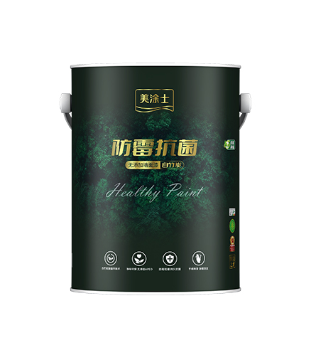 白竹炭防霉抗菌无增长墙面漆